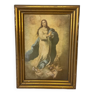Old reproduction of Saint
