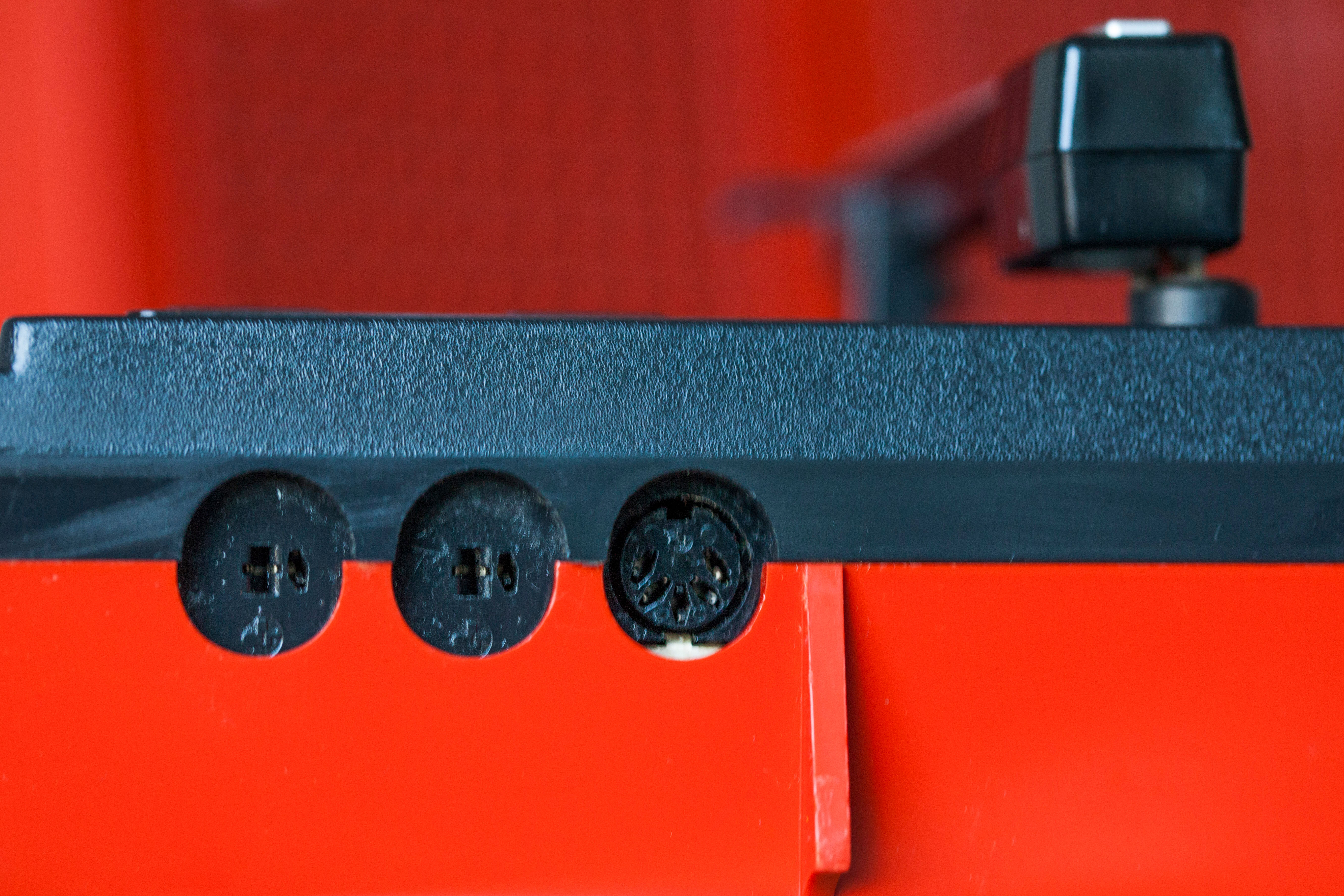 Philips 623 red stereo turntable