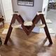 Decorative wooden shelf