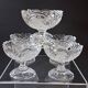 6 glass ice cream bowls in very good condition