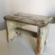 small bench old wood patina original