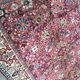 Old french carpet knotted 253 x 353 cm