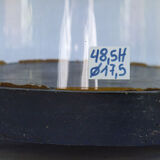 Antique round glass globe 48.5 x 17.5 cm