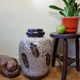 Vase "fat lava" Scheurich West Germany XXL, baluster shape, 51 cm