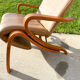 Scandinavian Leather Lounge Chair Westnofa Relax, 1980s