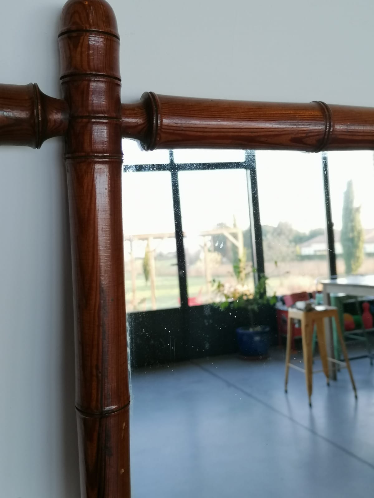 Miroir bambou 75x100cm