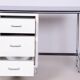Bauhaus Writing Desk, Steel, Glass, Germany, 1940s