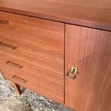 Buffet vintage storage cabinet formica