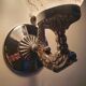 Pair of vintage chrome wall sconces