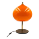 Mid-century modern orange glass Table lamp, Vistosi Italy, 1960s