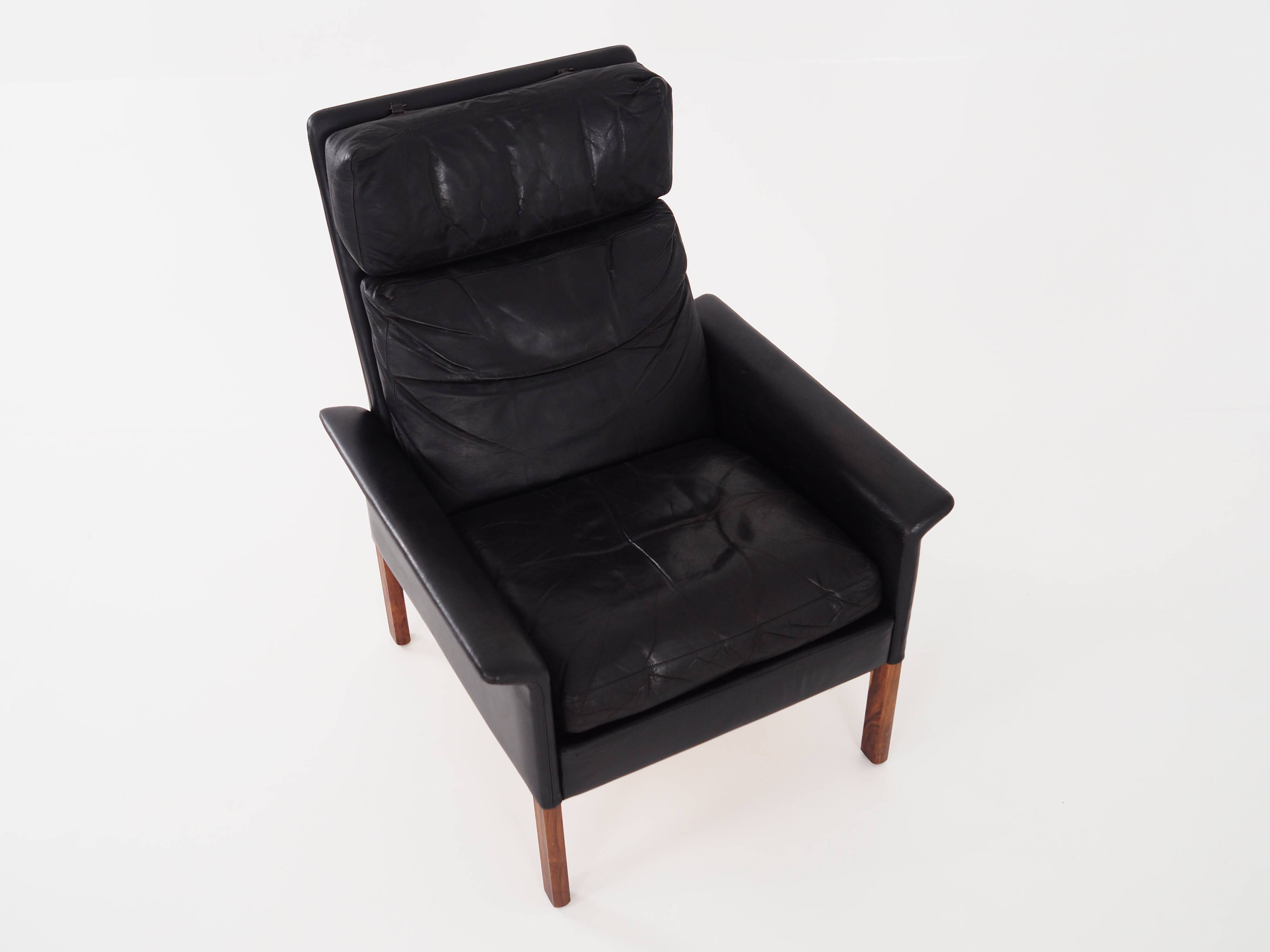 Rosewood armchair, Scandinavian design, 1960s, designer: Hans Olsen, production: Denmark