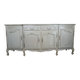 Magnificent Louis XV style Provencal sideboard in lacquered wood circa 1900
