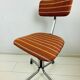 Chaise de bureau Gispen à roulettes