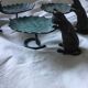 Lot de 3 vide poche en bronze