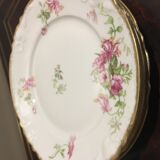 4 porcelain entremet plates