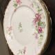 4 porcelain entremet plates