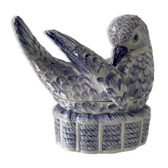 Ceramic “bird” box Italy