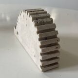 Rare Porcupine in travertine, Fratelli Manelli 1970