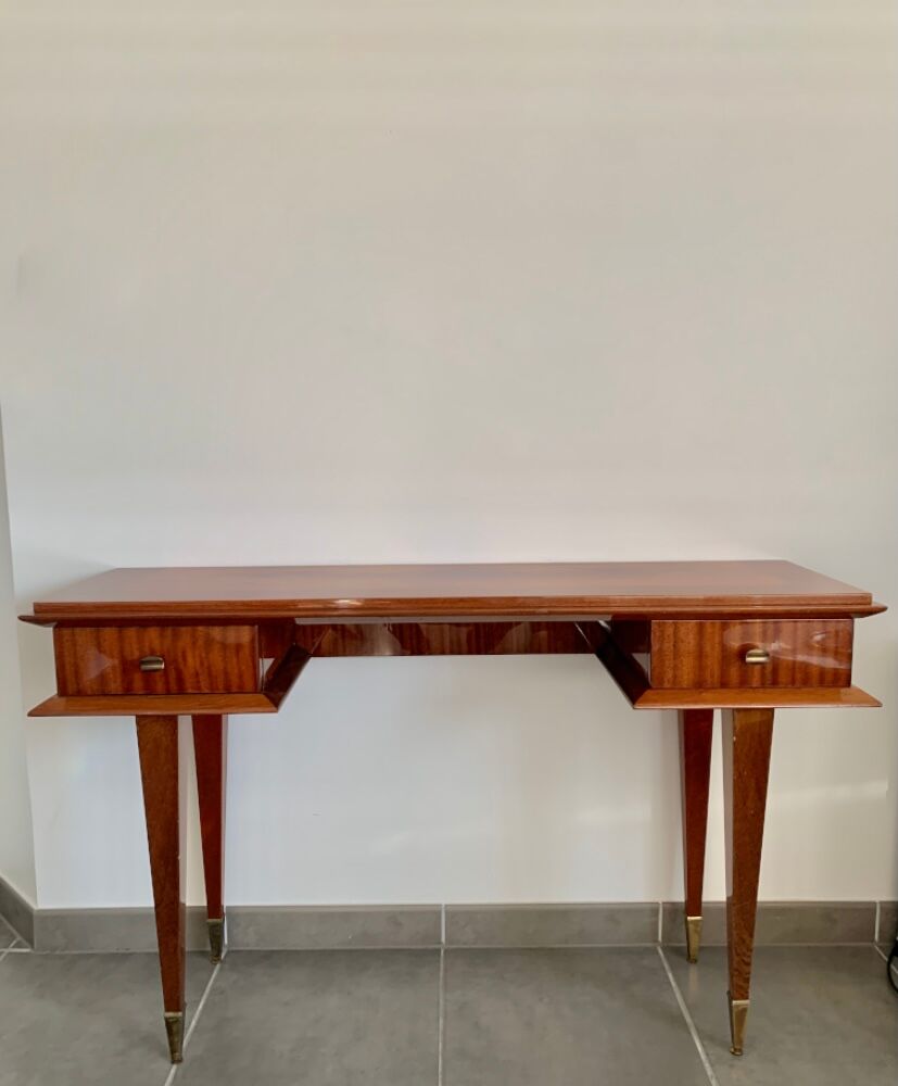 Coiffeuse ancienne miroir biseauté