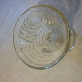 Fresnel style glass vase