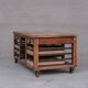 Antique English Bakers Kitchen Worktop or Kitchen Island Table