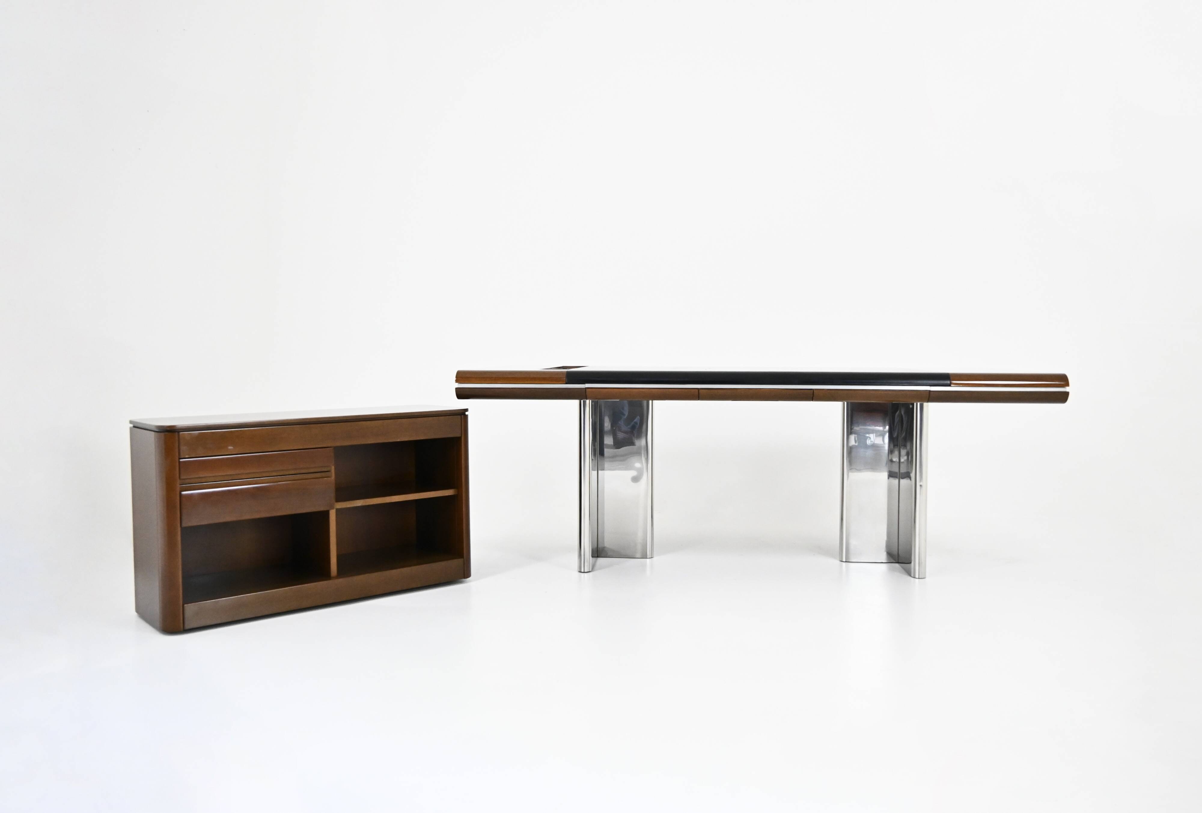 Italian desk by Hans Von Klier for Skipper, 1970s