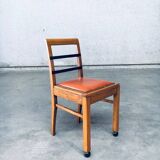 Set of Art Deco Belgian Side Chairs, 1930s