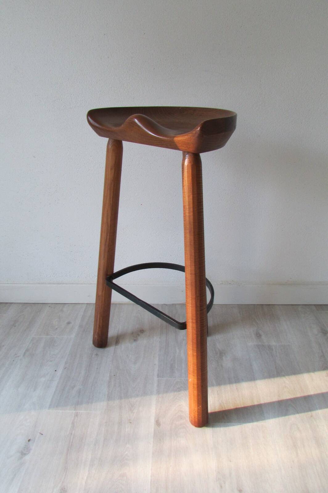 "Le Selou" bar stool, brutalist