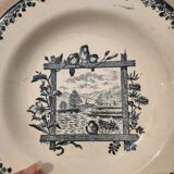 Two deep plates