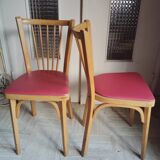 Set of 2 Baumann N12 bistro chairs