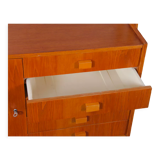 Vintage wall unit by Frantisek Jirak for Tatra Nabytok, 1960