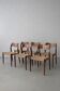 JL Møller dining chairs model 71, rosewood