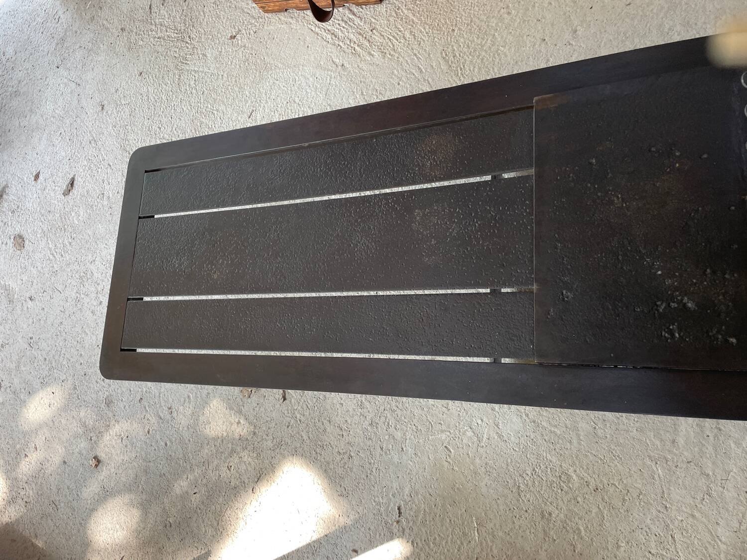 1980 Steel Coffee Table