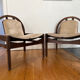 Paire de fauteuils Baumann