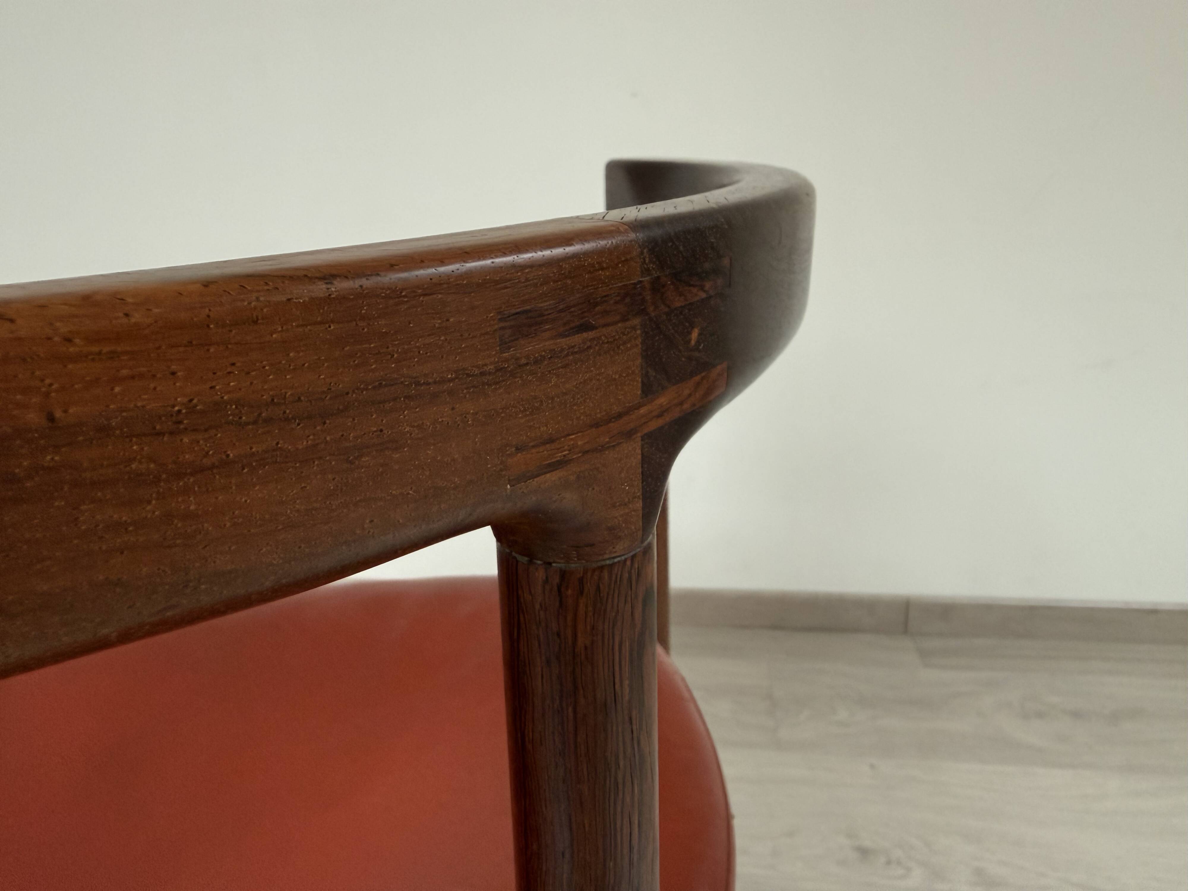 Set of 2 Scandinavian chairs Ole Gjerløv-Knudsen & Torben 1960