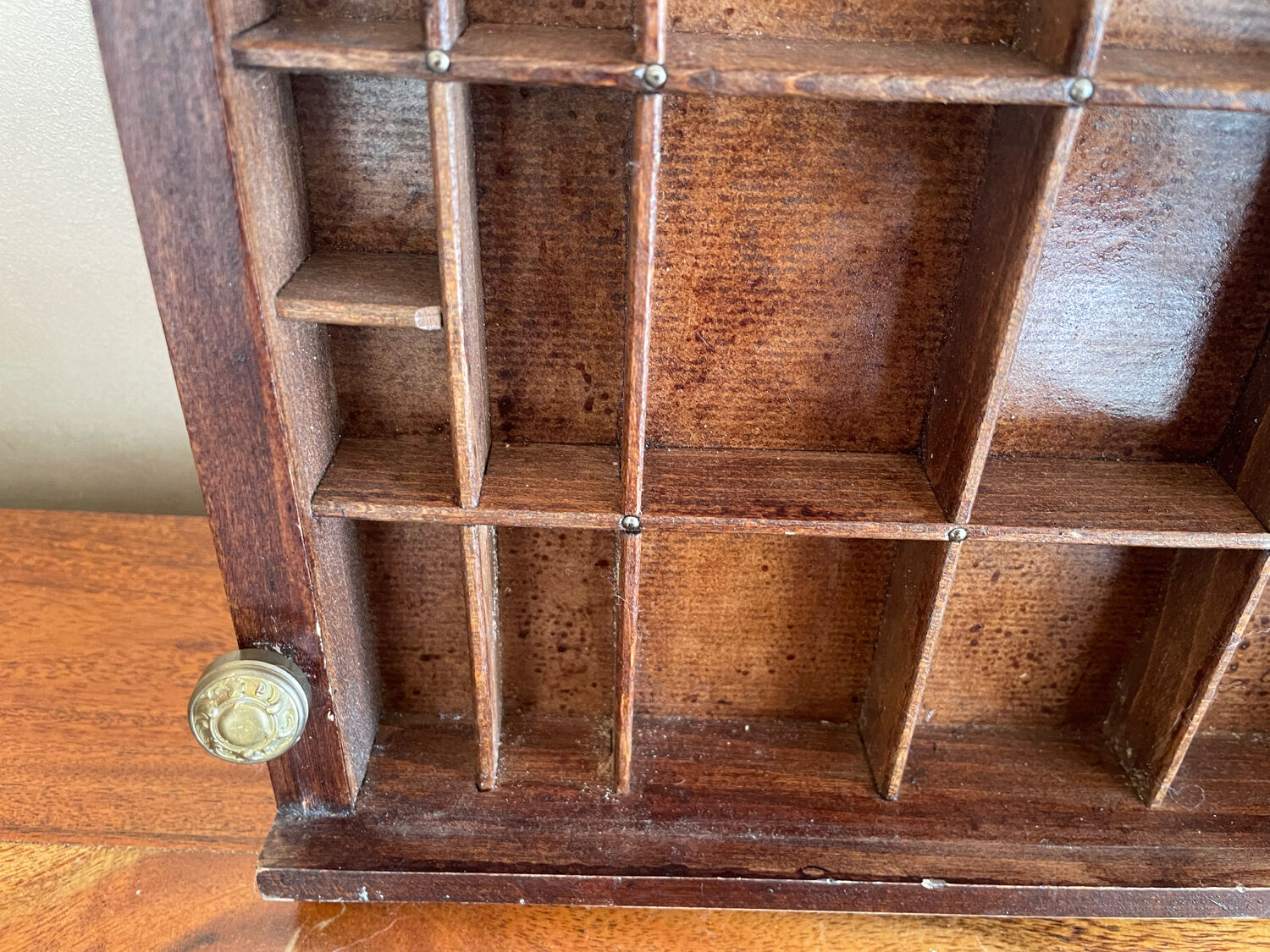 Drawer printer's locker