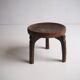Wa-Hehe tribal carved tripod stool, Tanzania 1950s
