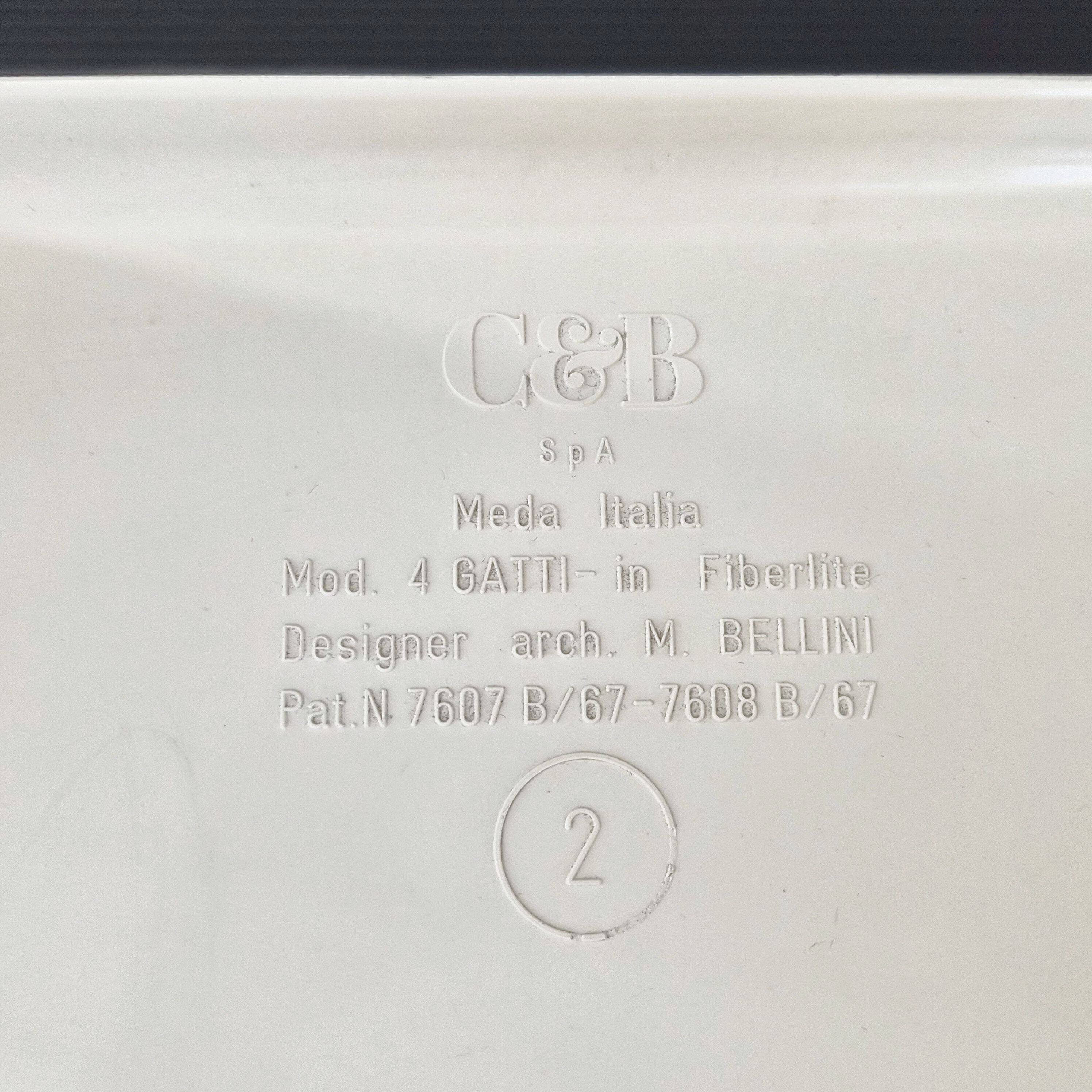 Table Quattro Gatti no. 2 by Mario Bellini C&B Italia vintage 1960