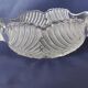 Central coupe in frosted crystal with double swan neck, Mikasa Walther