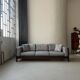 Sculptural Mid Century Bastiano sofa by Afra and Tobia Scarpa, Made in Italy