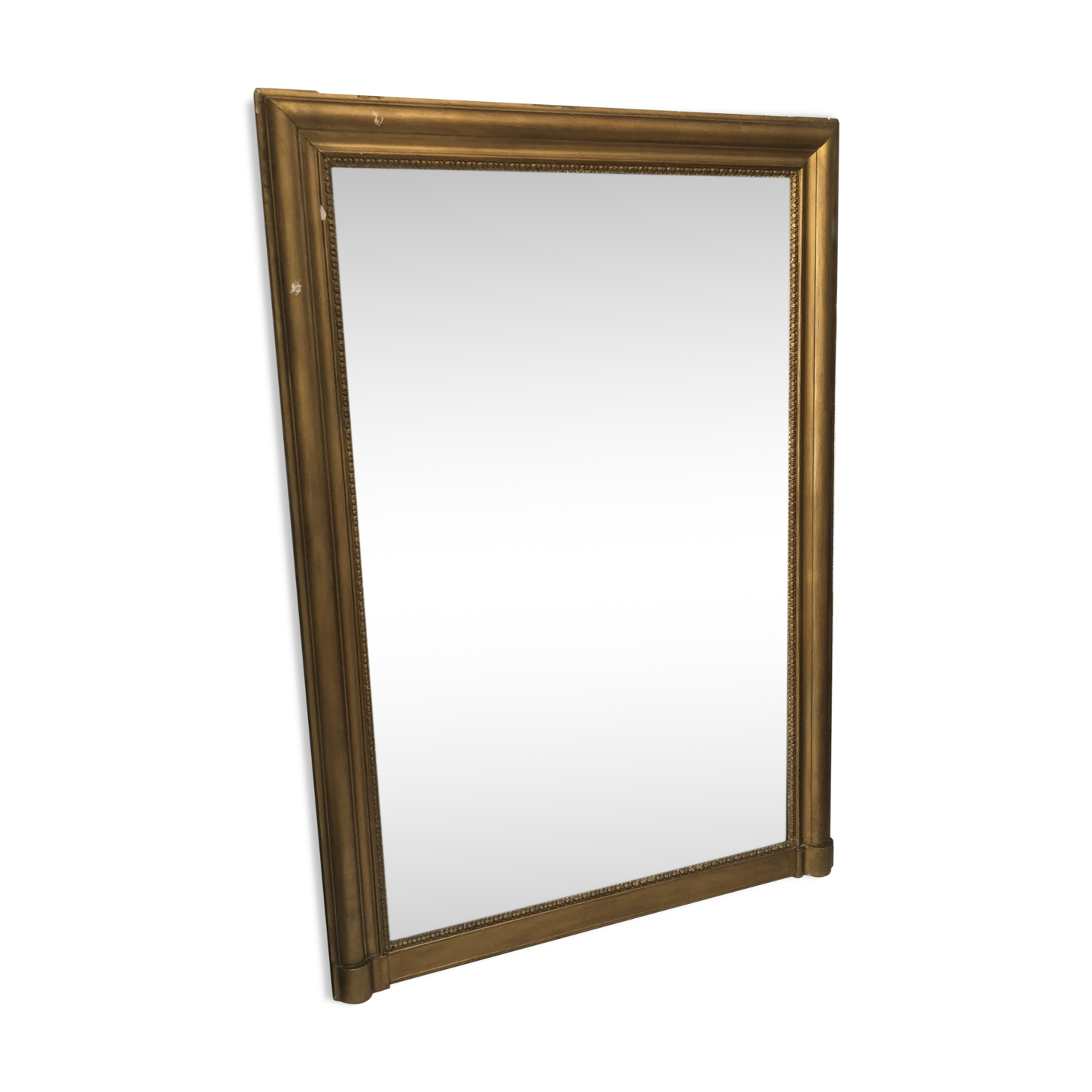 Golden mirror 106x152cm