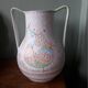 vase in Italian ceramic signed Castel Sardo