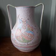 Vase en céramique italienne signé Castel Sardo