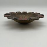 Zodiac cup ashtray in solid brass