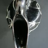 Vase Vallauris Noir brillant