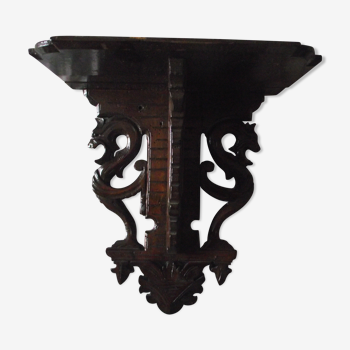 Early 20th century carved wooden console.