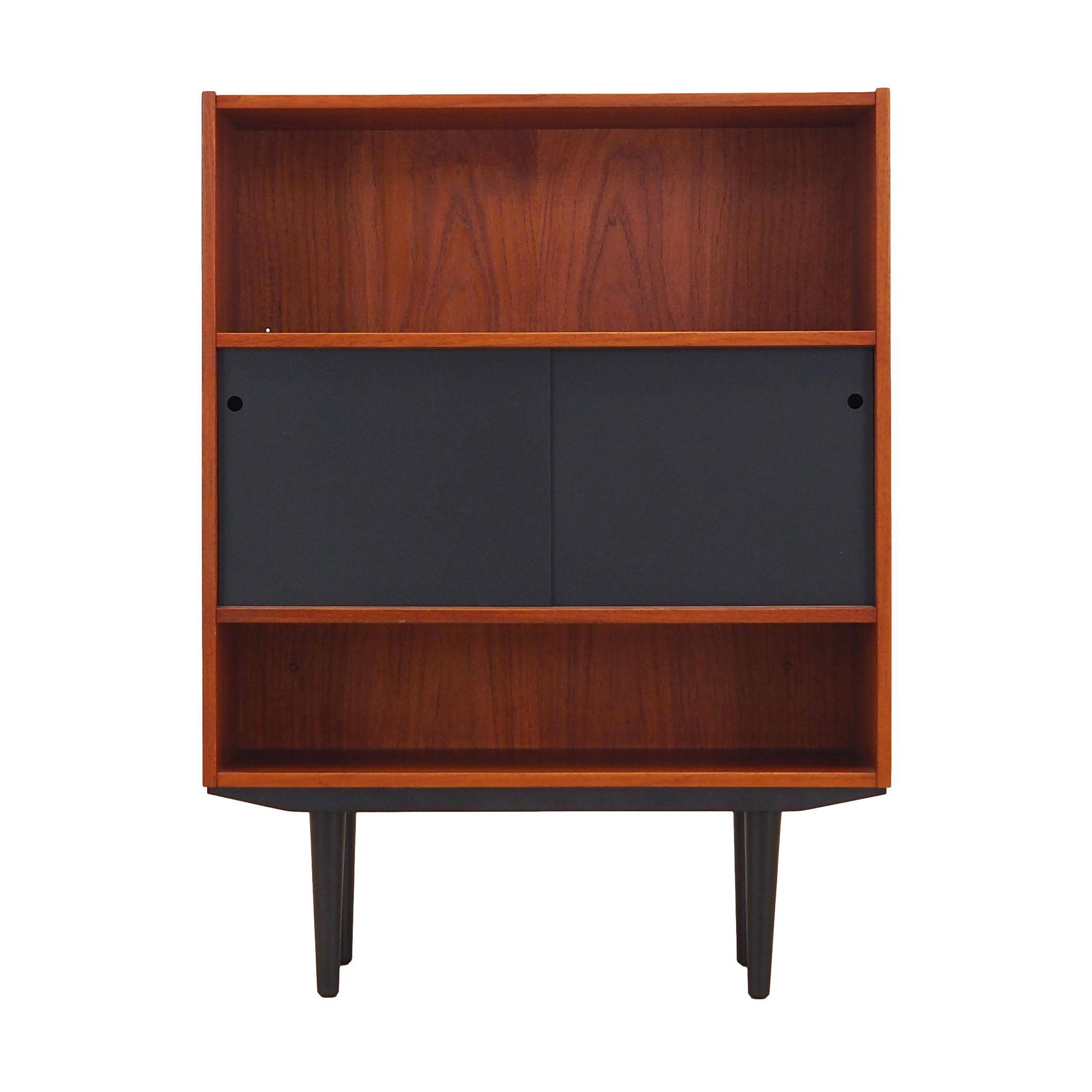 Teak bookcase, Danish design, 1970s, production: Denmark