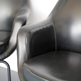 Pair of Olli Mannermaa Armchairs by Cassina, Italy, 1960s