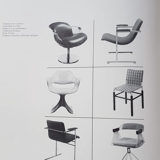 Pair of armchairs " oslo " by rudi verelst for novalux, belgian designer, chrome metal, ca 1970s