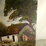 Oil on canvas, landscape